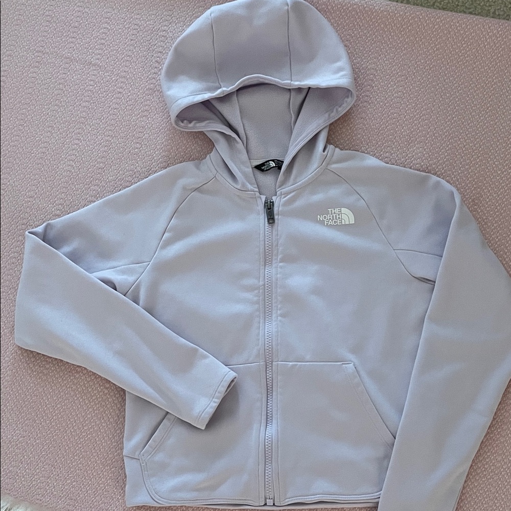 The North Face Kids Light Purple Hoodie Girls Size M/10